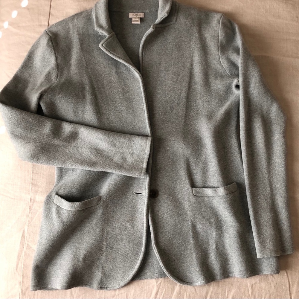 J.Crew Knit Blazer - Size Small runs Large